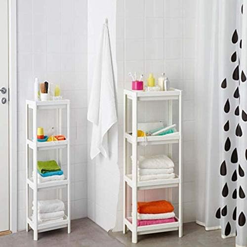 4 Tiers Rectangular Storage Rack for Kitchen & Home | Durable & Space Saving Organizer
